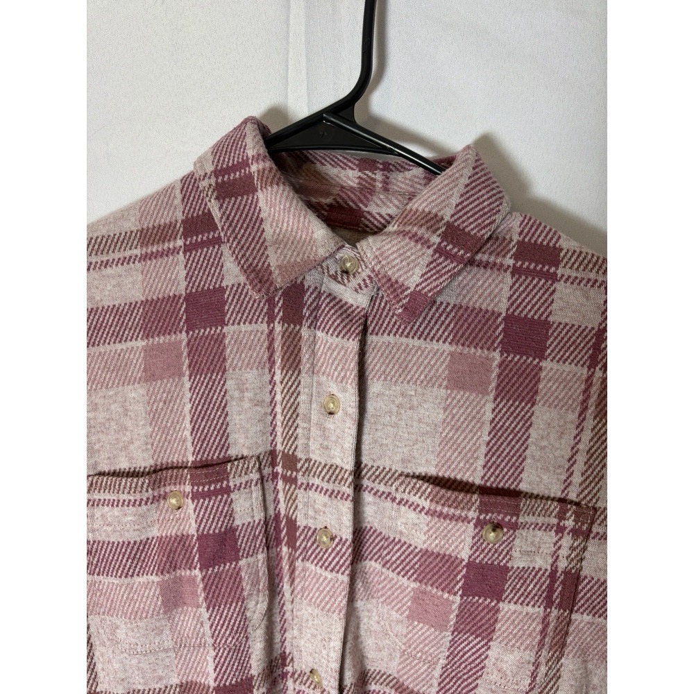 Faherty Womens Size Small The Legend Shirt In Pink Plaid Cottagecore - Picture 4 of 15